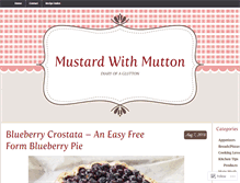 Tablet Screenshot of mustardwithmutton.com